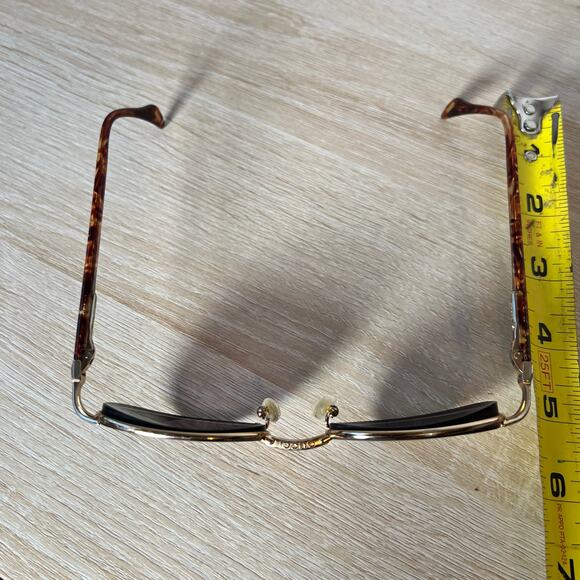 Vintage Gucci Sunglasses Oval Frame Tortoise Shell Gold RARE! - Picture 5 of 11